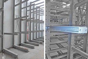 Refurbished & used cantilever racking