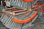 TGW Ermanco Lineshaft Conveyor Curves