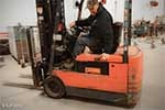 Toyota 3-Wheel Cushion Tire Forklift - Tag 131