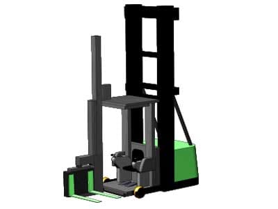 Swing Reach Forklift