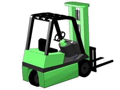 Three Wheel Forklift