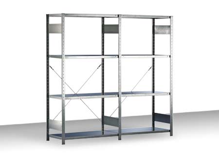 Galvanized Boltless Shelving