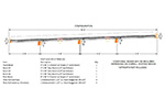 Pallet Rack Flow Rail System Drawing