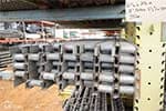 Lot 11 - Steel Roller Pallet Flow