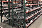 Span Track in Pallet Rack at SJF