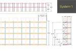 Push Back Pallet Racking, 2 deep, 5 high