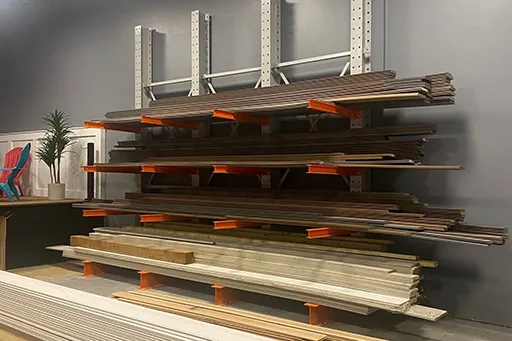 Cantilever Lumber Rack